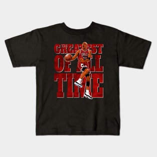 Michael Jordan 23 - The Greatest Off All Time Kids T-Shirt